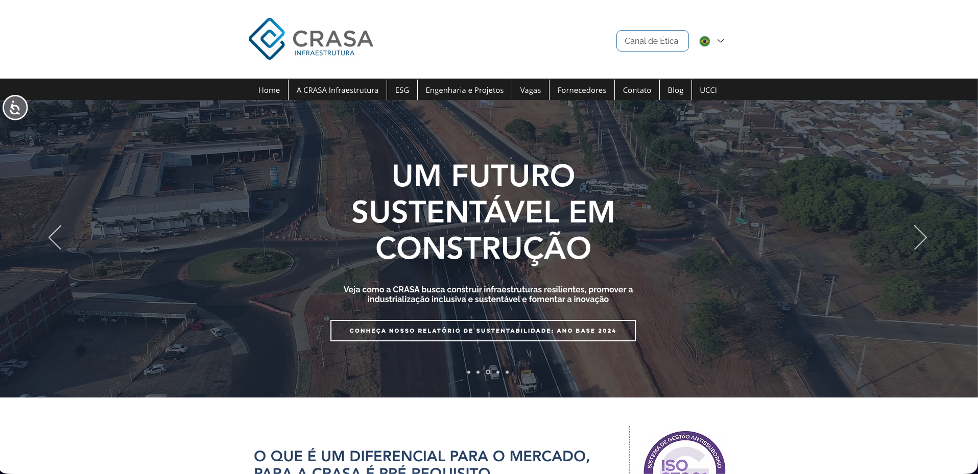 CRASA Infraestrutura — Estratégia de Marca, Social e Presença Digital